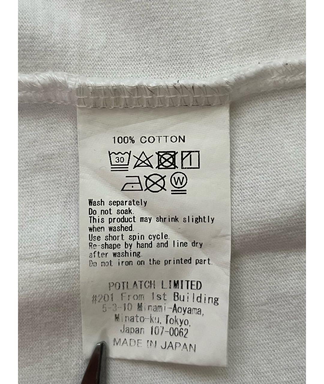 CAV EMPT Белая хлопковая футболка, фото 6