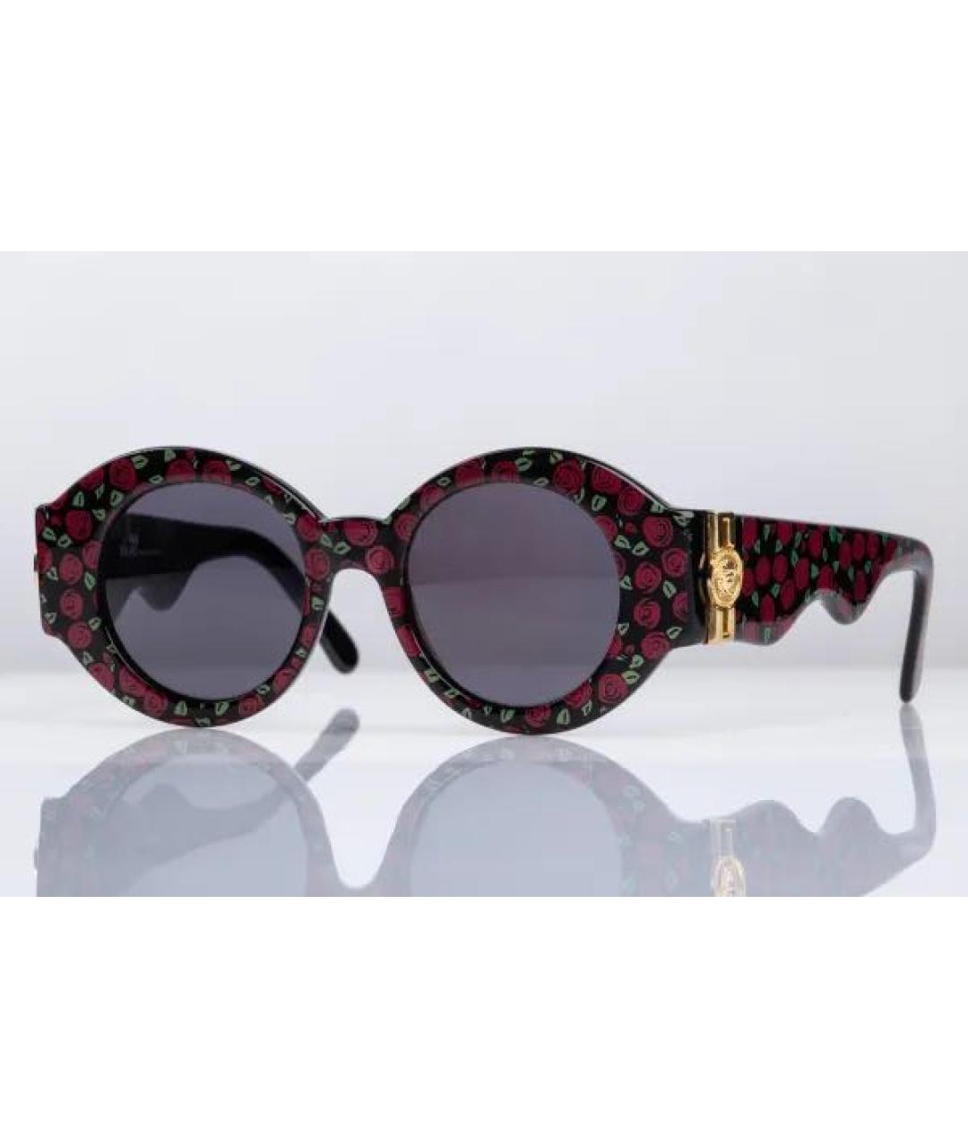VERSACE Пластиковые солнцезащитные очки, фото 3