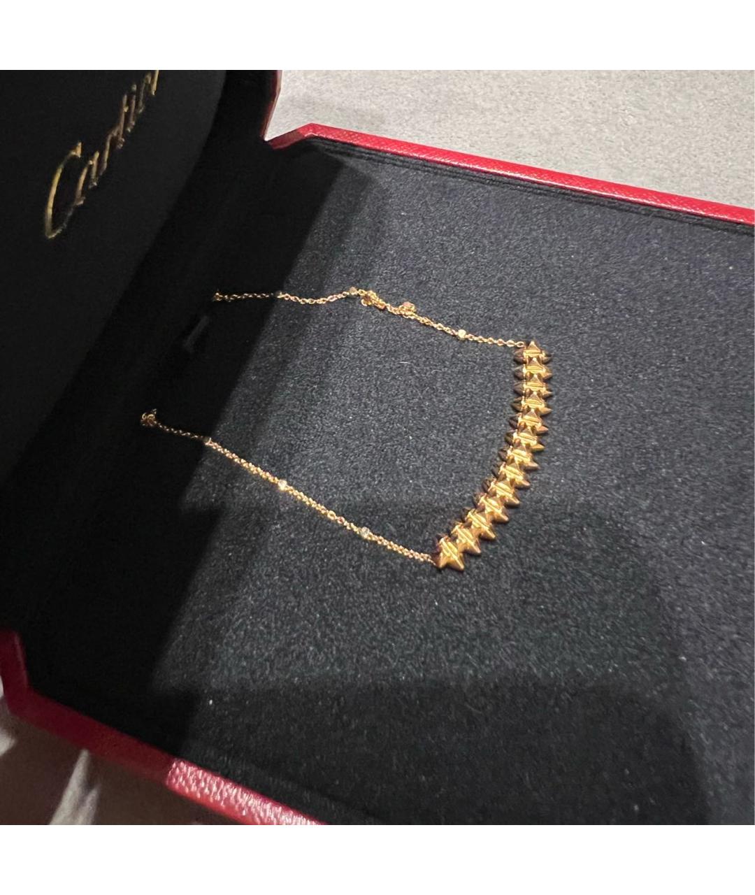 CARTIER Золотое колье из розового золота, фото 3