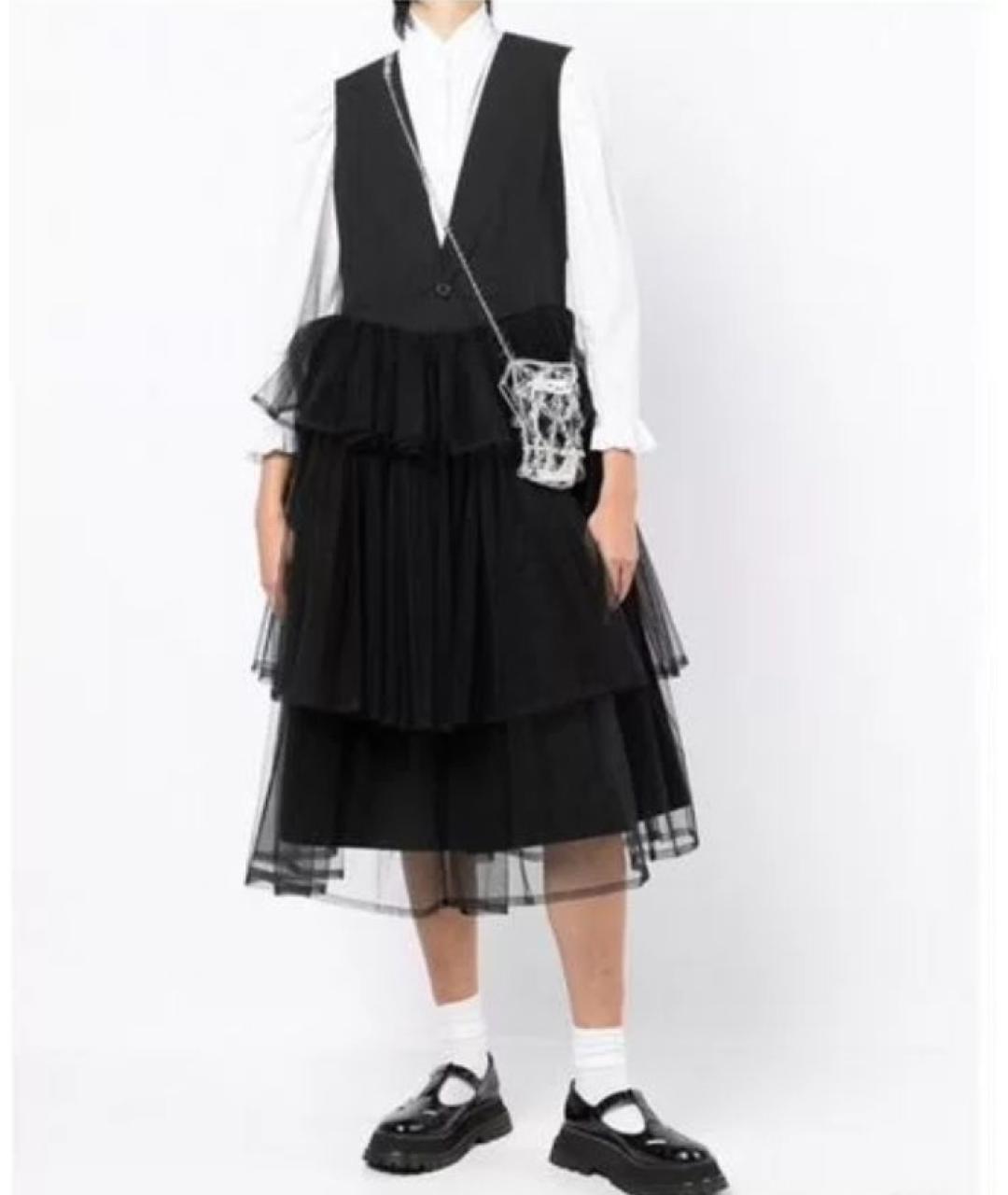 COMME DES GARÇONS Черное повседневное платье, фото 3