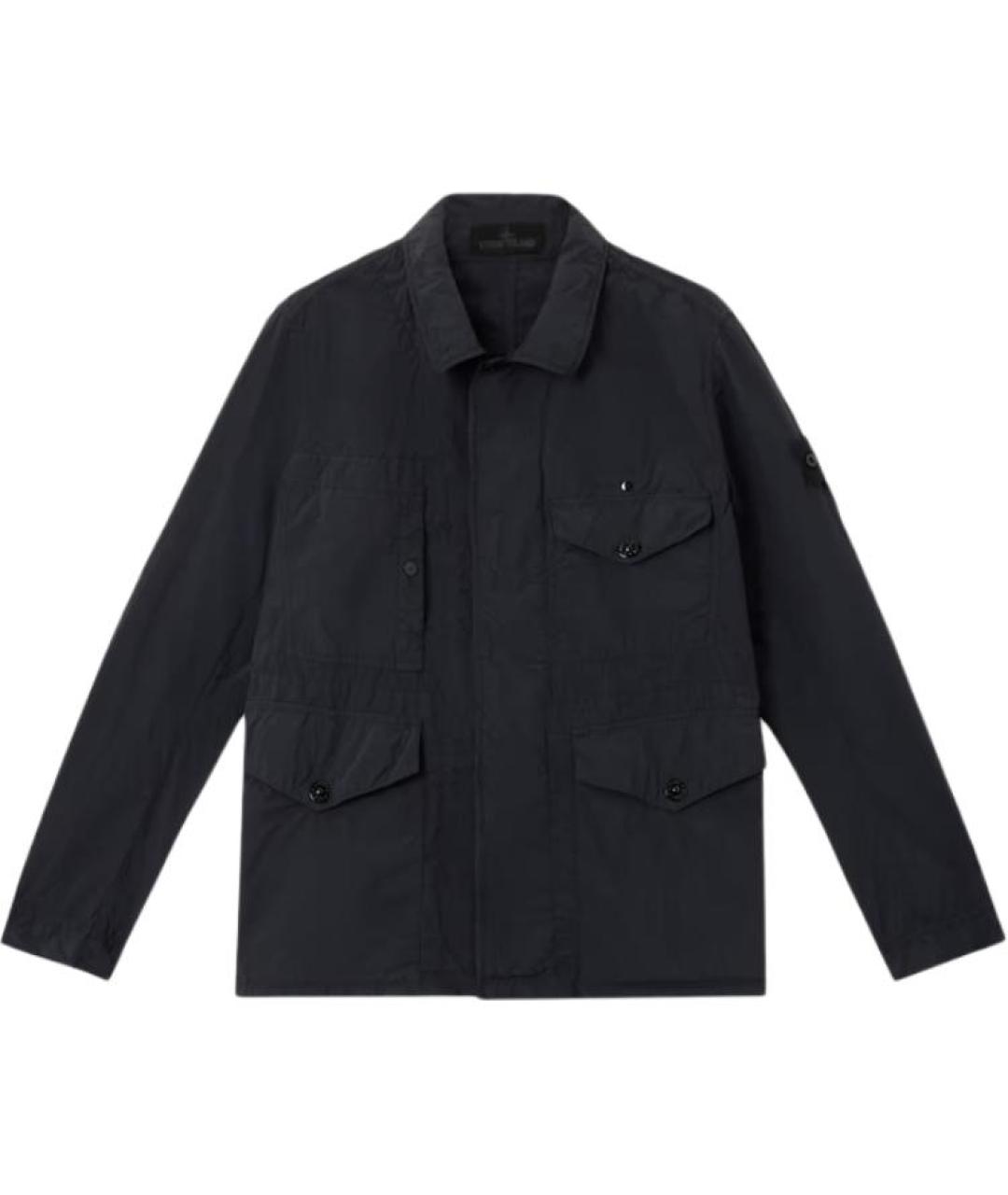 STONE ISLAND Черная куртка, фото 1