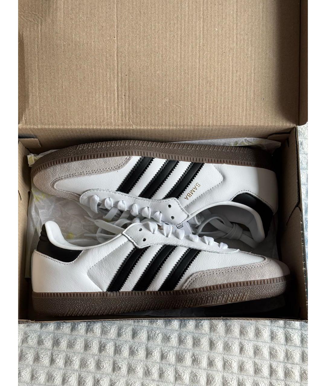 ADIDAS Белые низкие кроссовки / кеды, фото 2