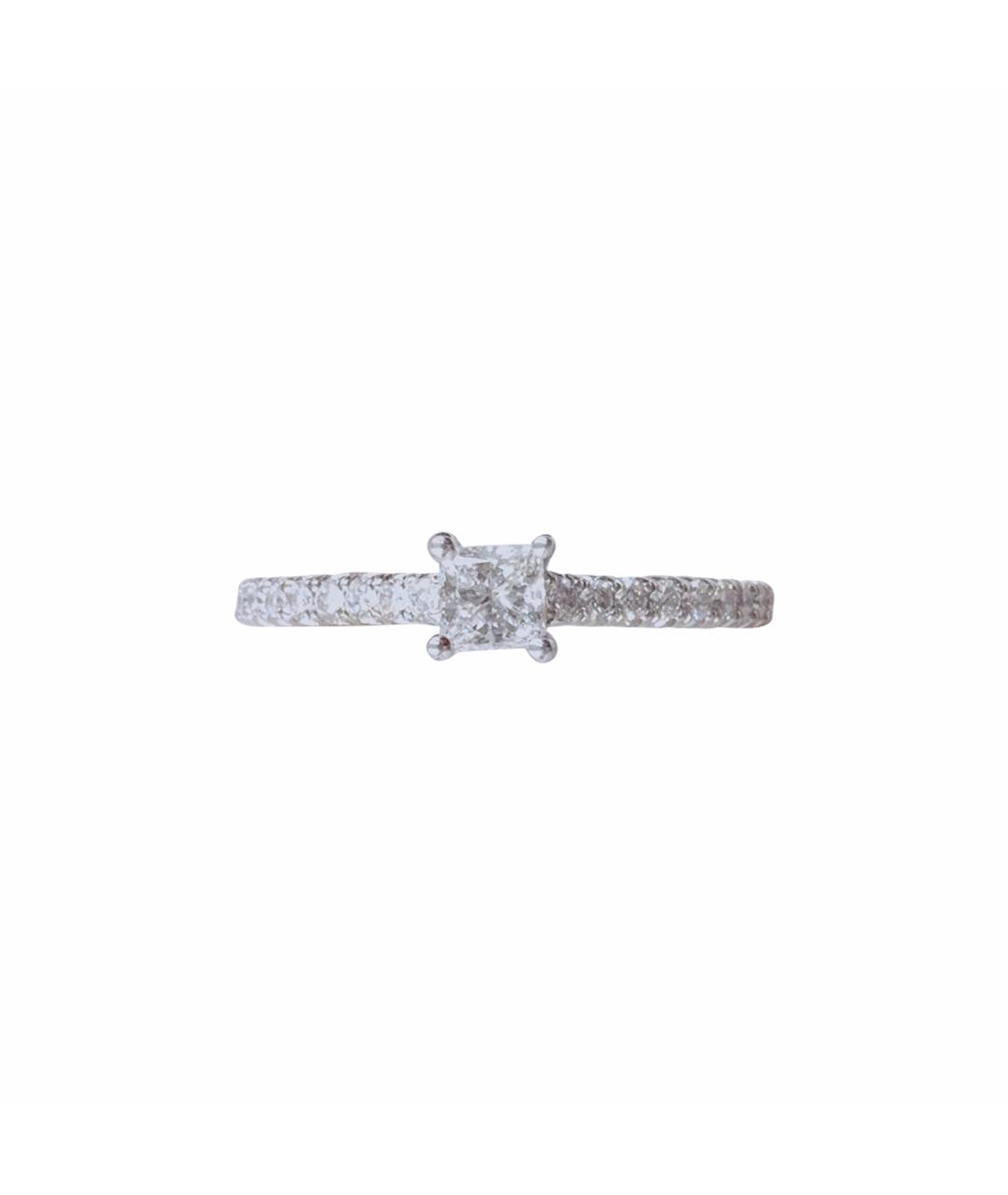TIFFANY&CO Белое платиновое кольцо, фото 1