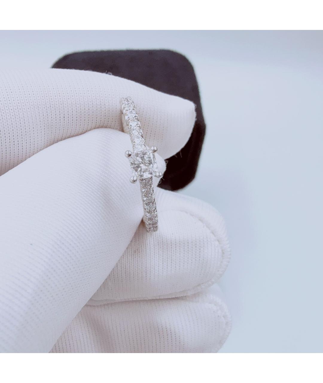 TIFFANY&CO Белое платиновое кольцо, фото 3