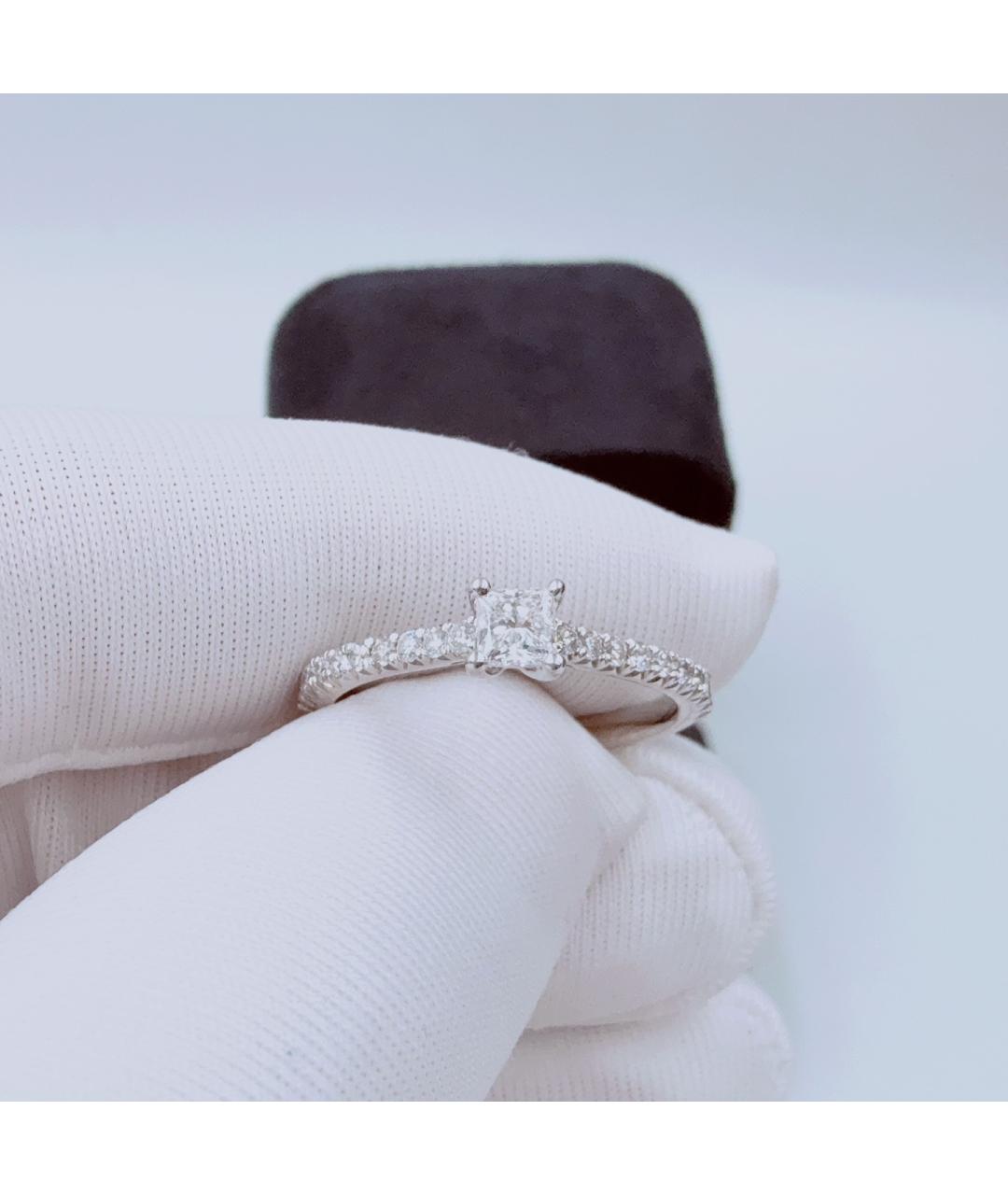 TIFFANY&CO Белое платиновое кольцо, фото 2