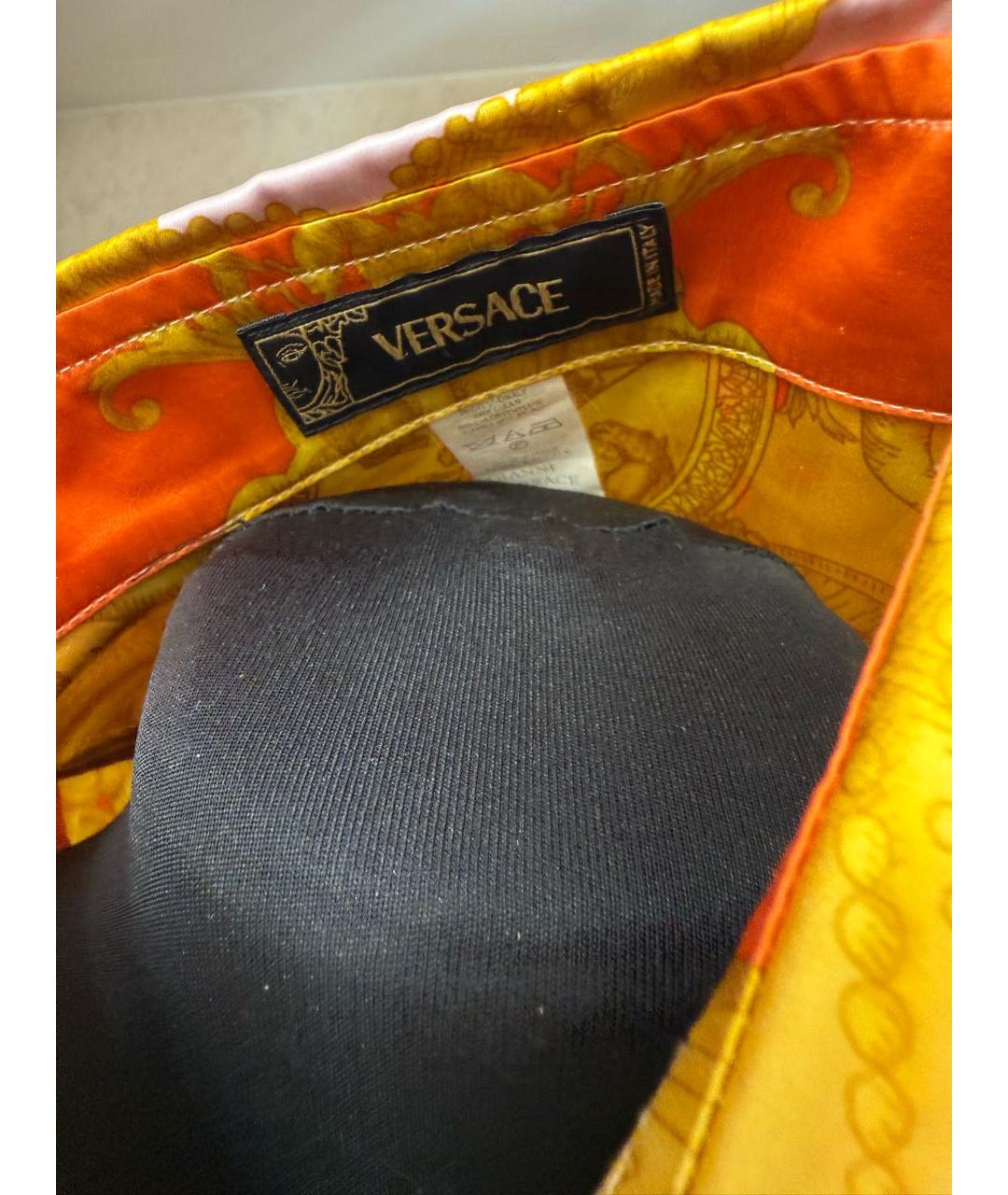 VERSACE Шелковая блузы, фото 3