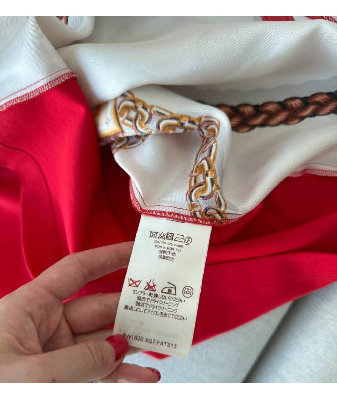 LOUIS VUITTON Шелковая футболка, фото 5