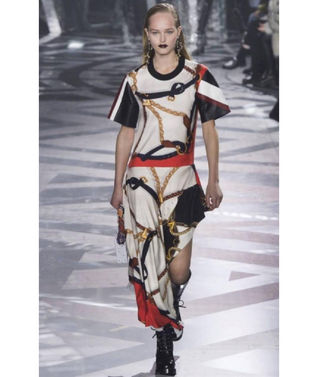LOUIS VUITTON Шелковая футболка, фото 8