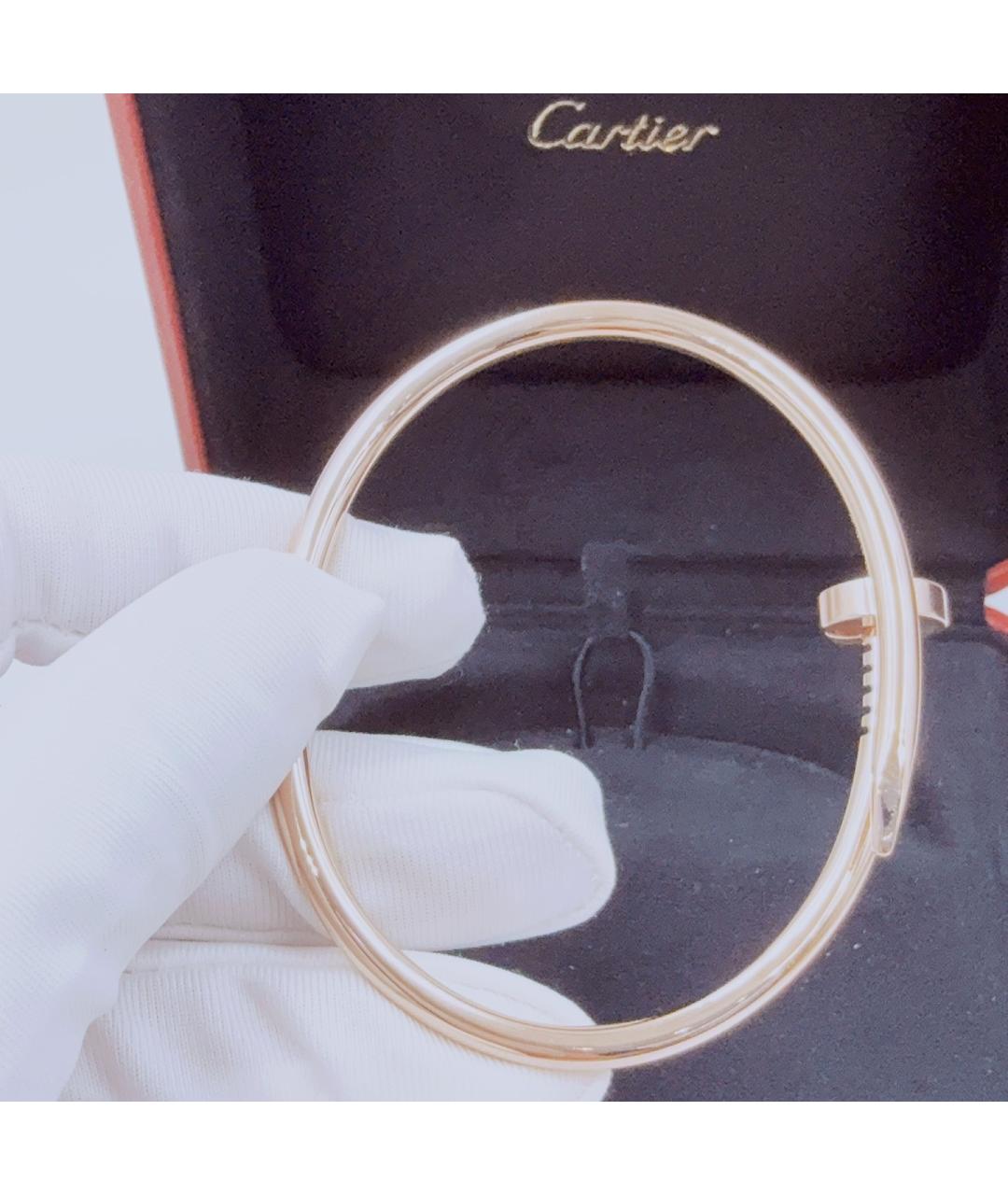 CARTIER Розовый браслет из розового золота, фото 5