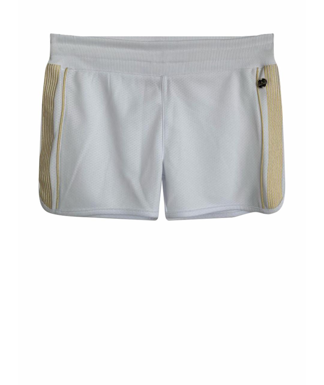 EMPORIO ARMANI Белые полиэстеровые спортивные брюки и шорты, фото 1
