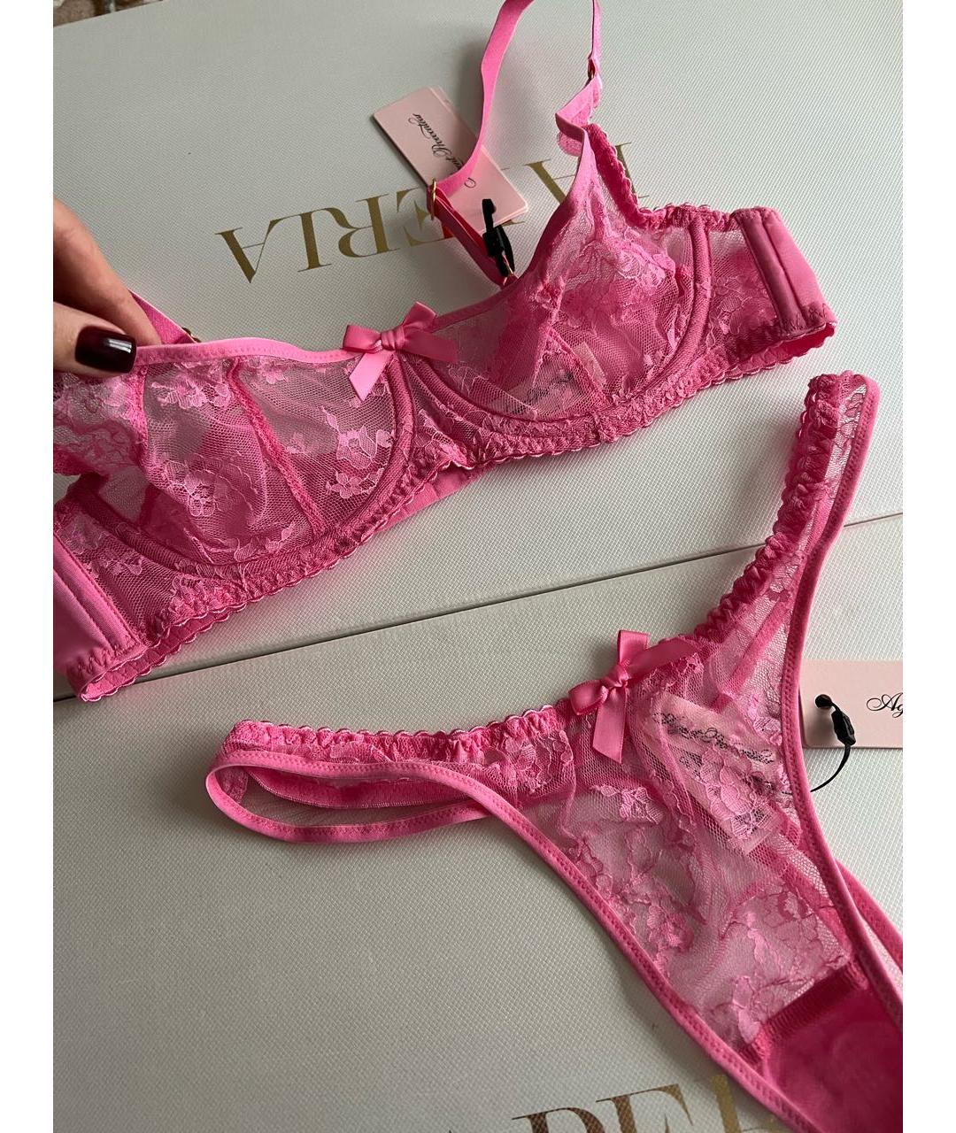 AGENT PROVOCATEUR Розовый комплекты, фото 5