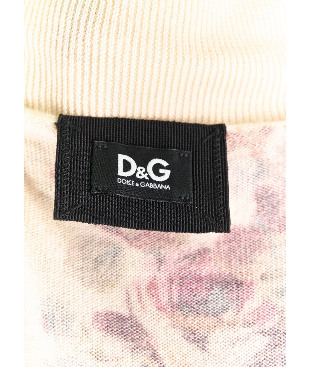 DOLCE&GABBANA Мульти шерстяной джемпер / свитер, фото 3