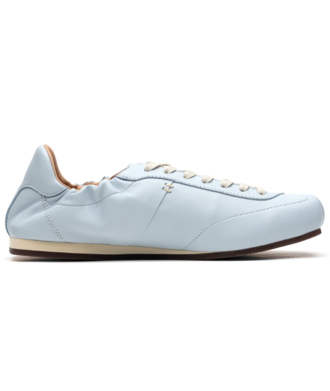 FOOT INDUSTRY Голубые текстильные кеды, фото 1