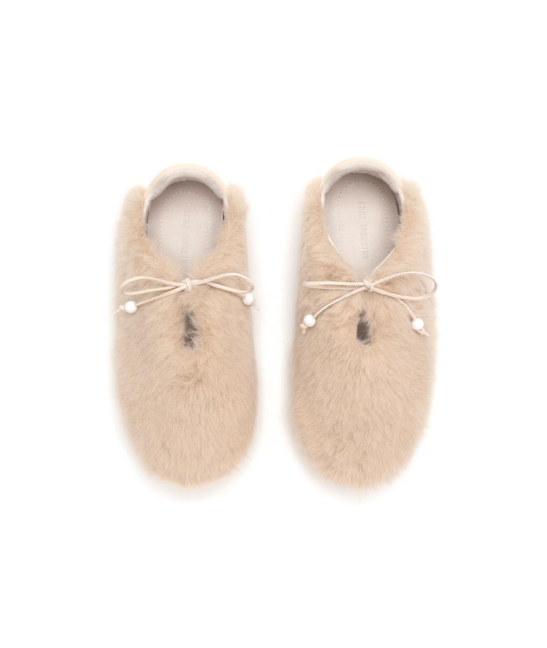 FOOT INDUSTRY Бежевые балетки, фото 4