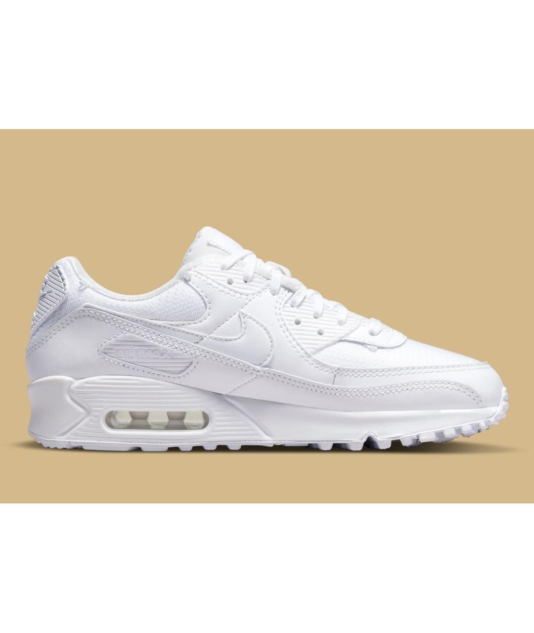 NIKE Белые кожаные кроссовки, фото 3