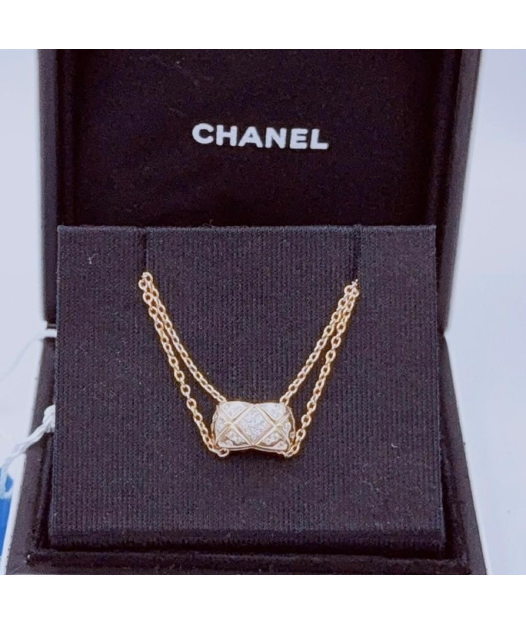 CHANEL Желтое колье из желтого золота, фото 4