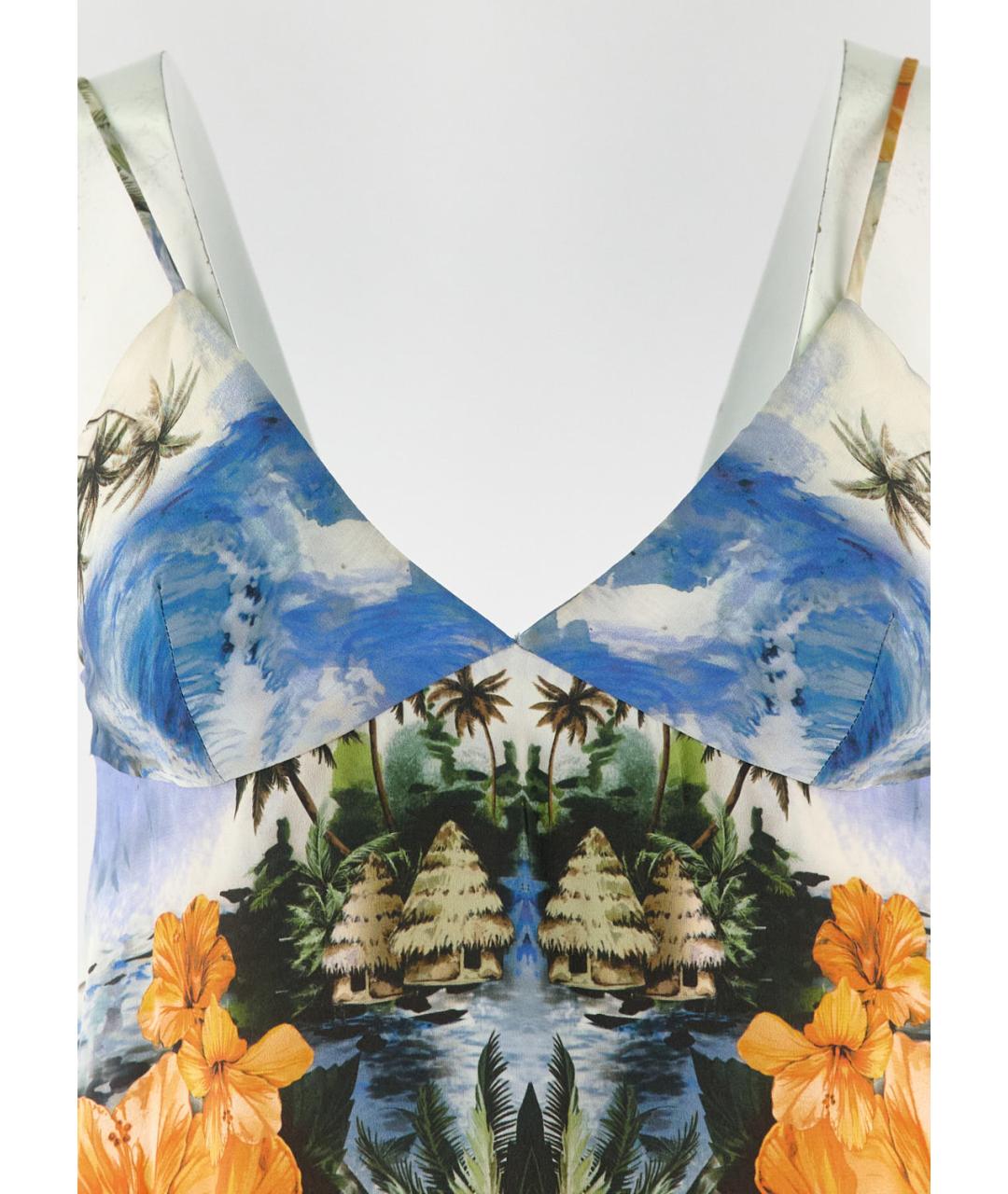 STELLA MCCARTNEY Мульти шелковый сарафан, фото 3