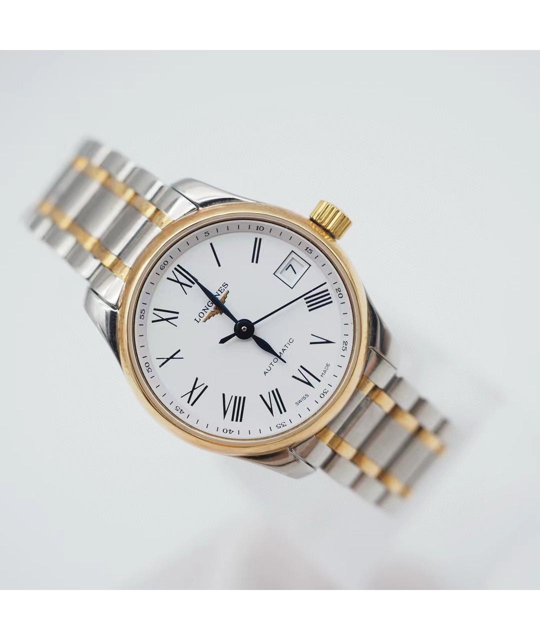 LONGINES Золотые металлические часы, фото 2