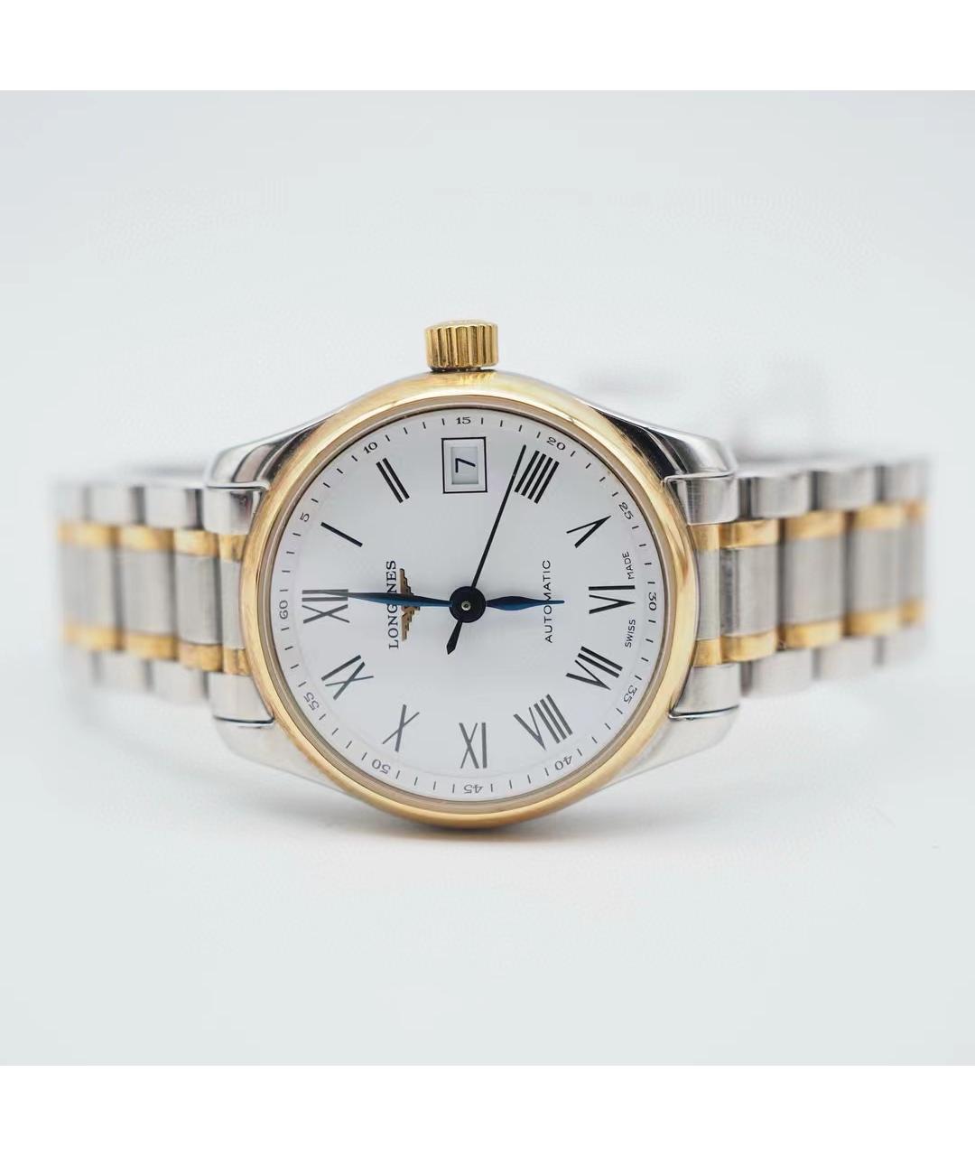 LONGINES Золотые металлические часы, фото 4