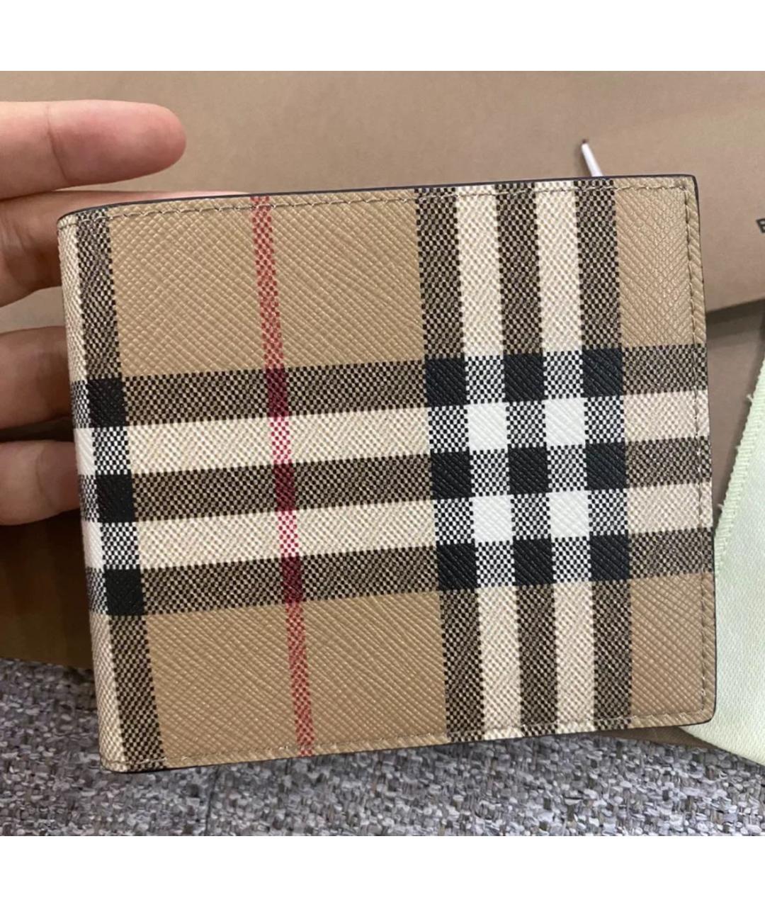 BURBERRY Бежевый кардхолдер, фото 3
