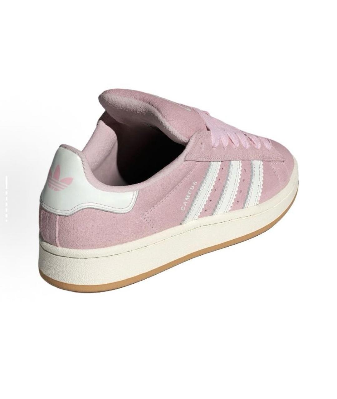 ADIDAS Коралловые замшевые низкие кроссовки / кеды, фото 5