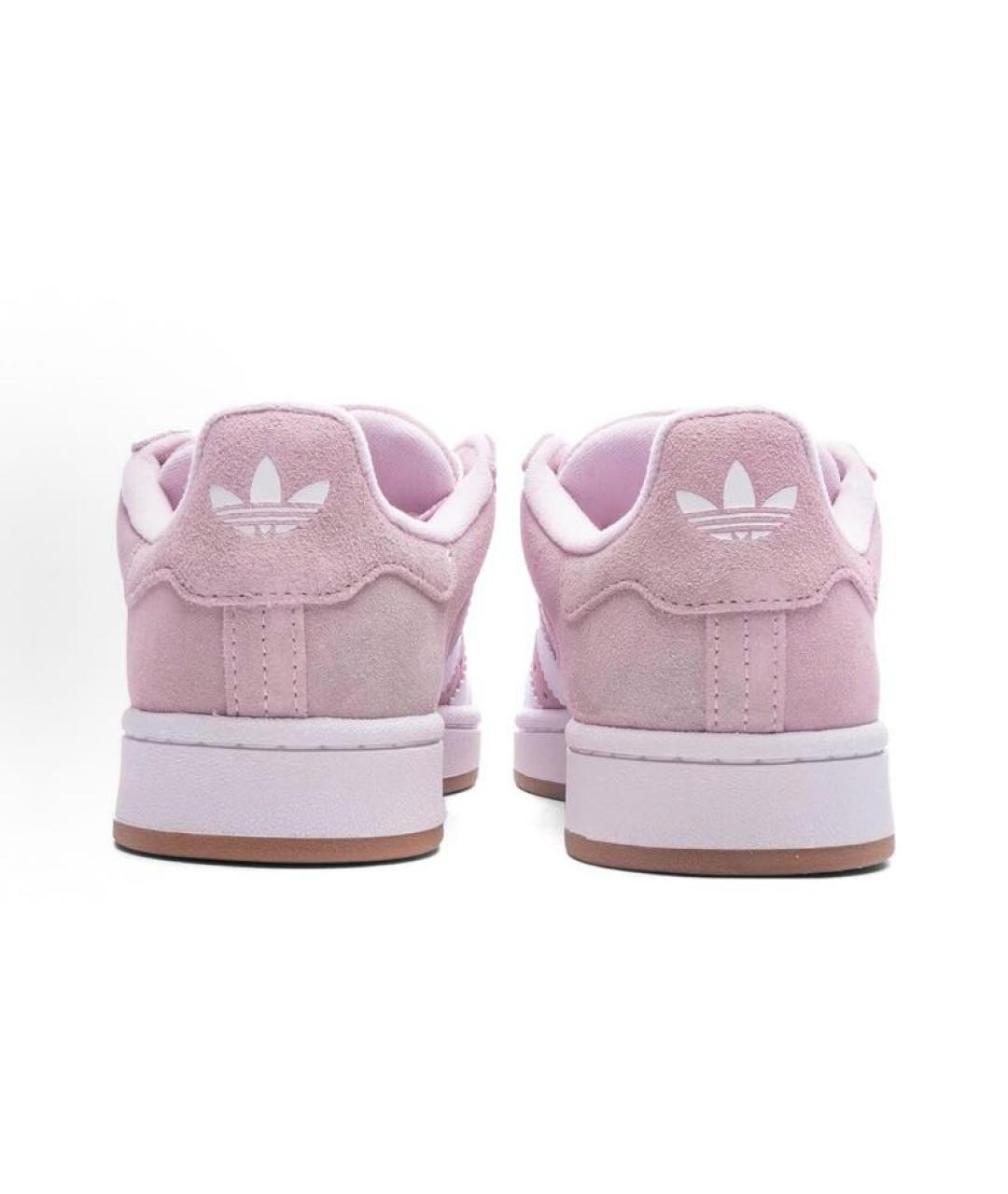 ADIDAS Розовые замшевые низкие кроссовки / кеды, фото 5