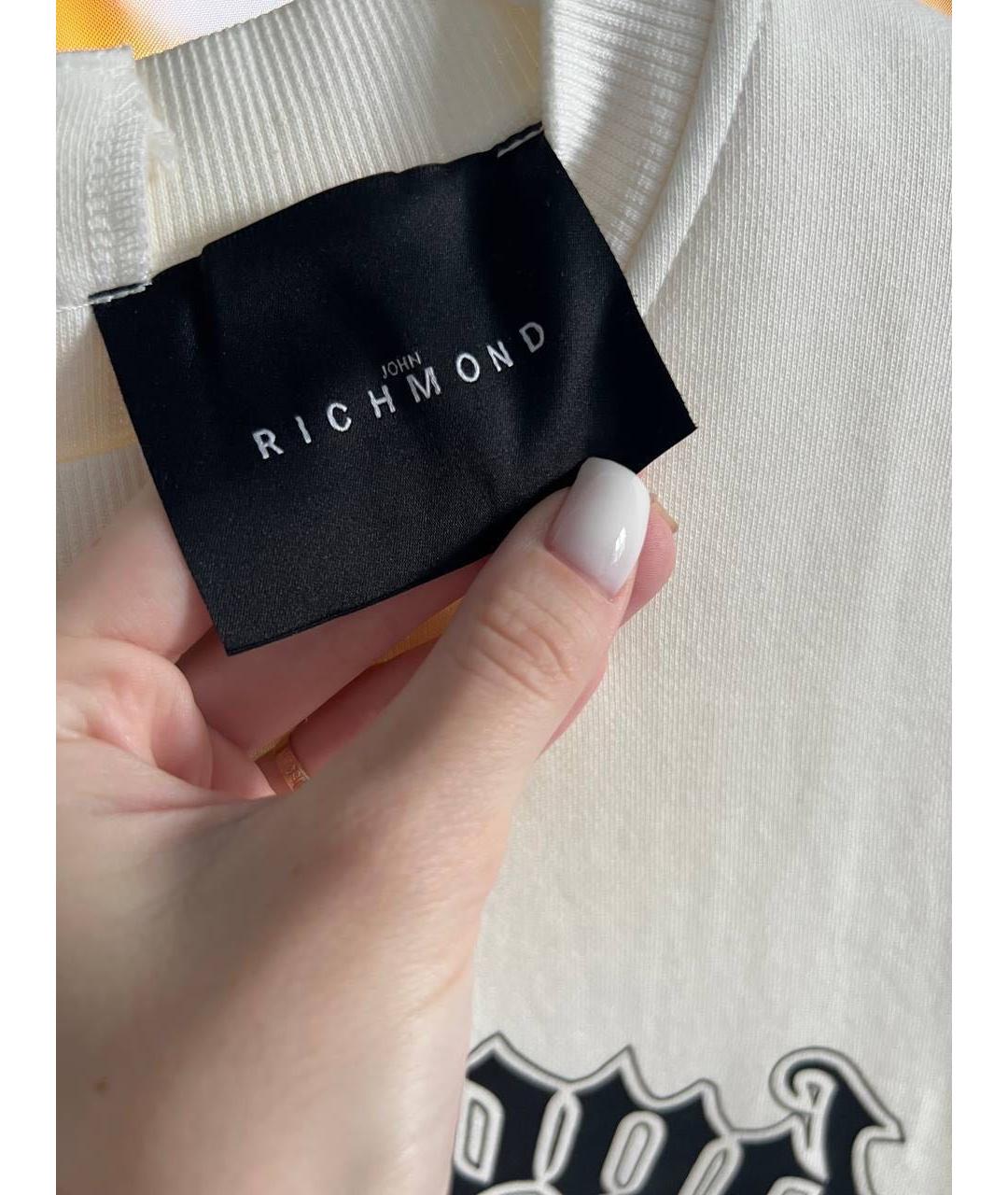 JOHN RICHMOND Хлопковая футболка, фото 4