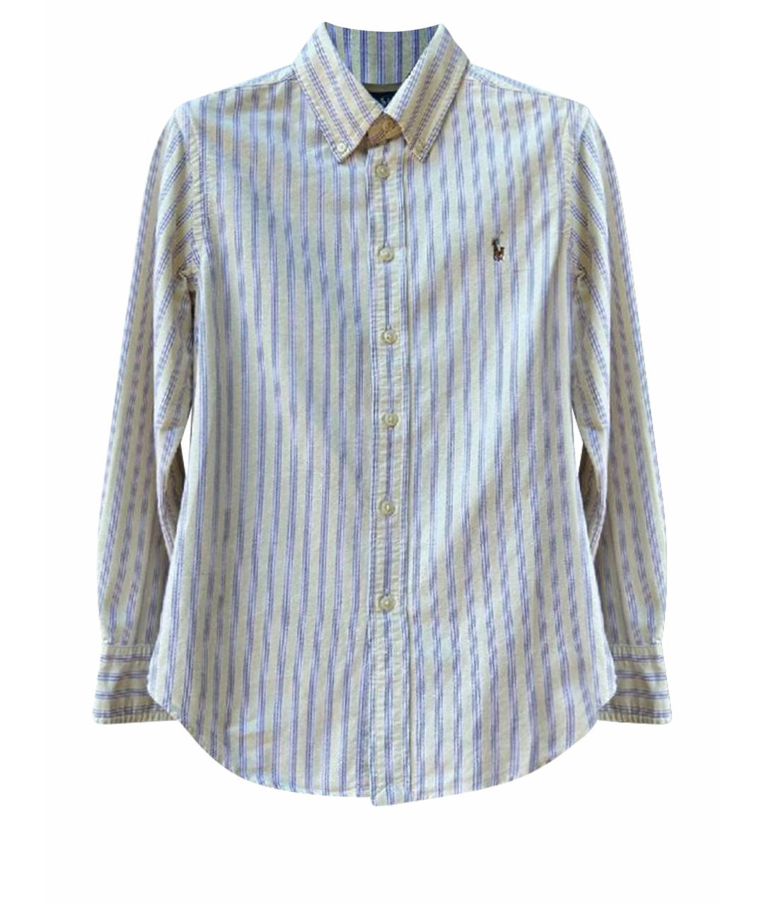 RALPH LAUREN KIDS Мульти хлопковая детская рубашка, фото 1