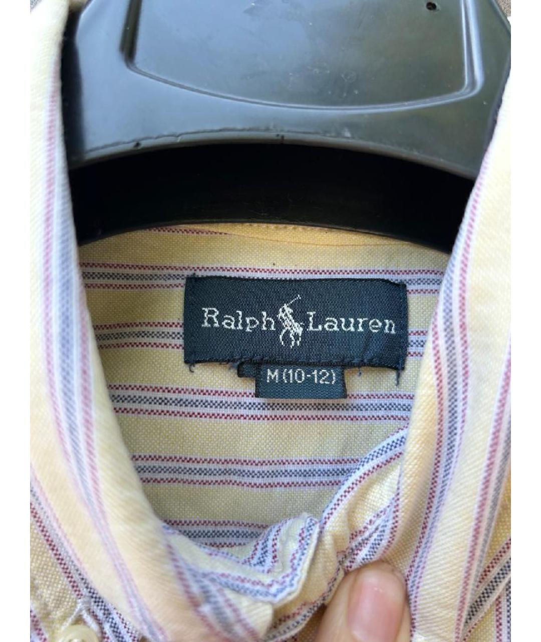 RALPH LAUREN KIDS Мульти хлопковая детская рубашка, фото 2