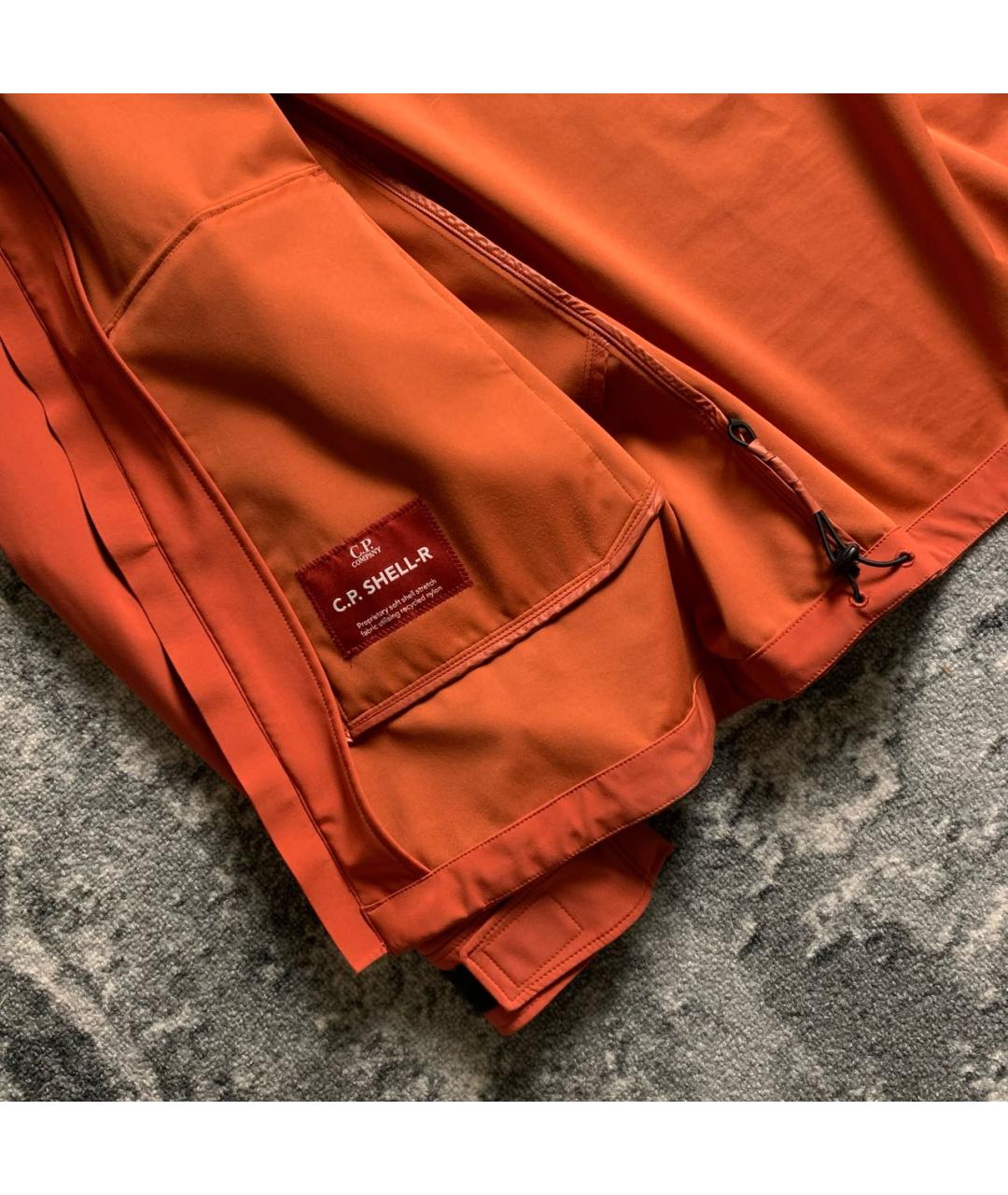 CP COMPANY Оранжевая полиэстеровая куртка, фото 5