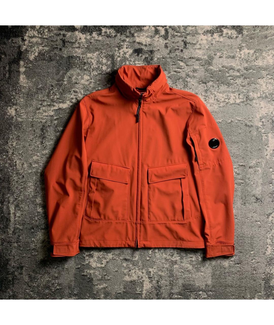 CP COMPANY Оранжевая полиэстеровая куртка, фото 4