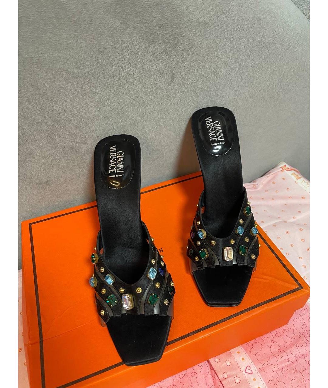 VERSACE Босоножки, фото 4