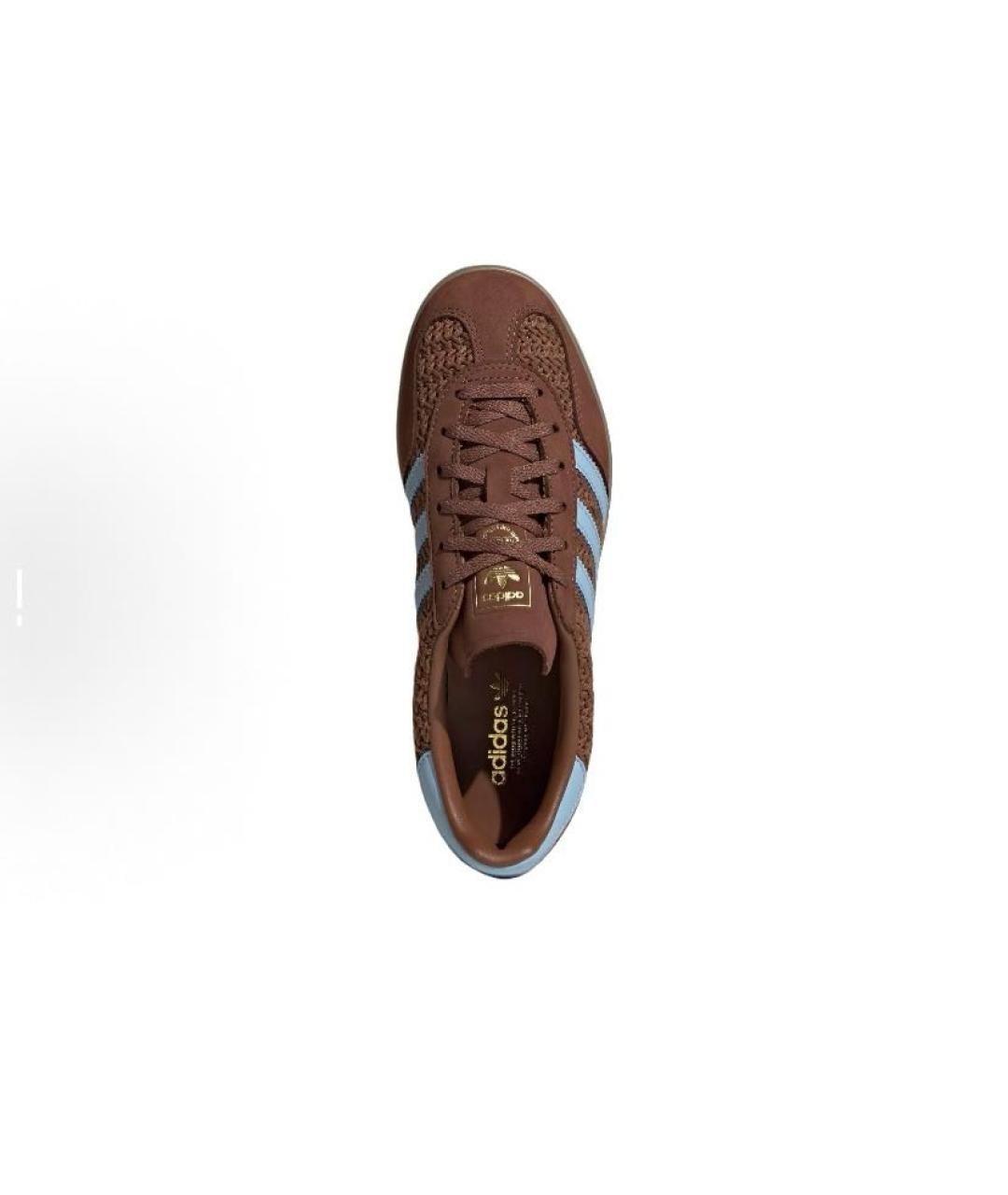 ADIDAS Коричневые текстильные низкие кроссовки / кеды, фото 5