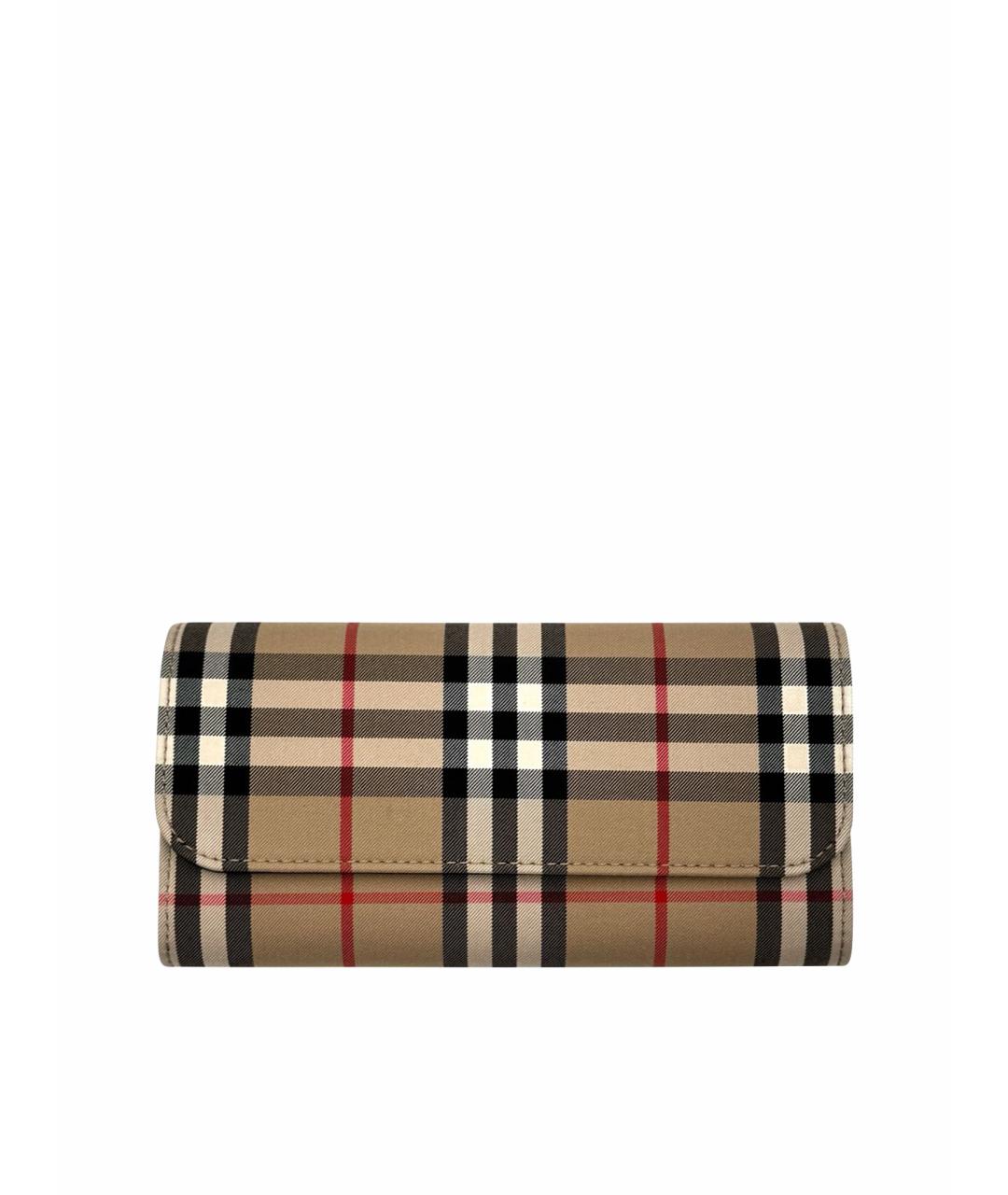BURBERRY Бежевый кошелек, фото 1