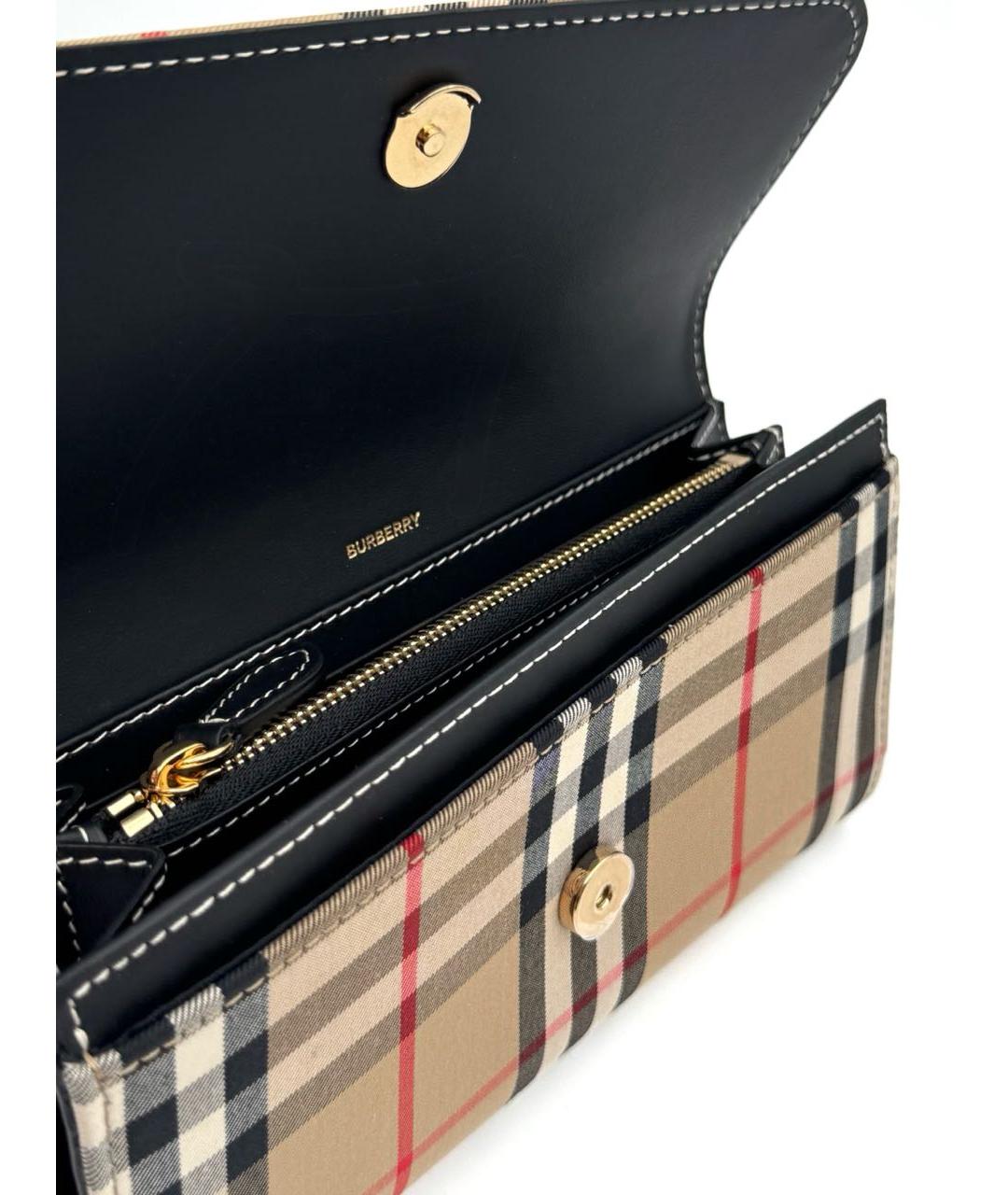 BURBERRY Бежевый кошелек, фото 4