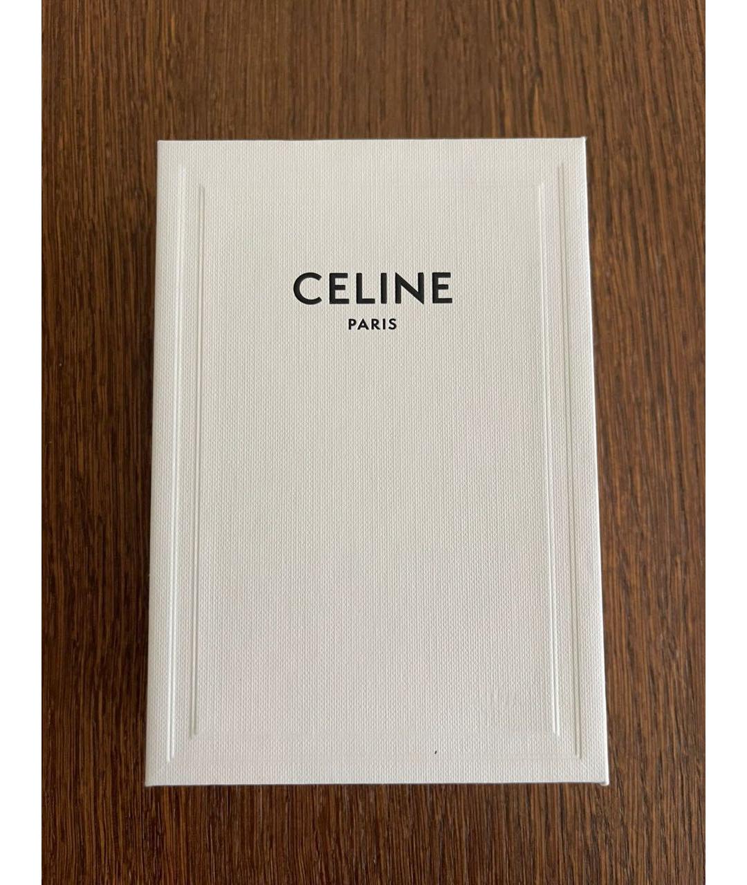 CELINE Бежевый кожаный кардхолдер, фото 6