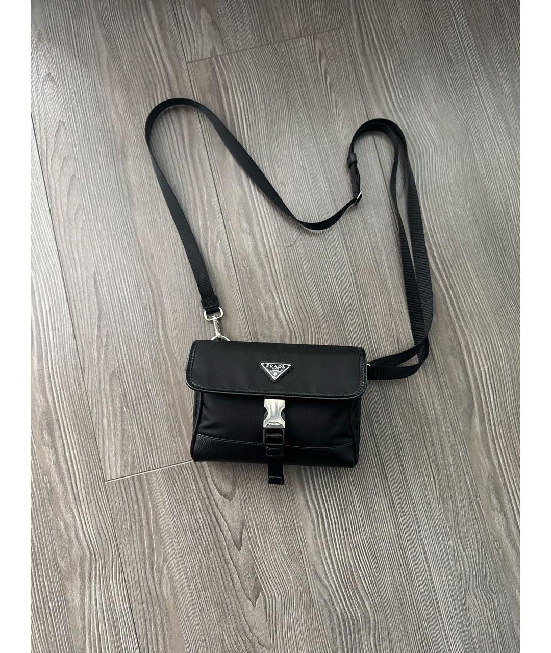 PRADA Черная сумка на плечо, фото 5
