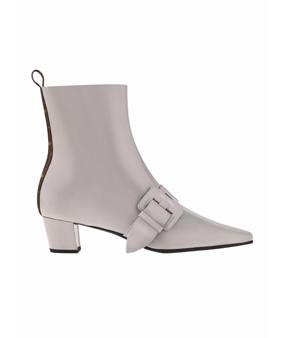LOUIS VUITTON Белые сапоги, фото 1