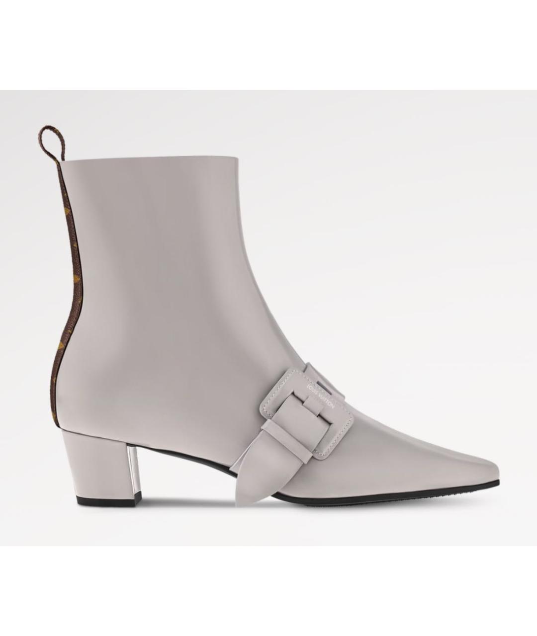 LOUIS VUITTON Белые сапоги, фото 6
