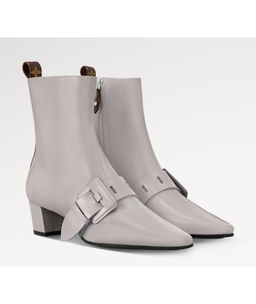 LOUIS VUITTON Белые сапоги, фото 2