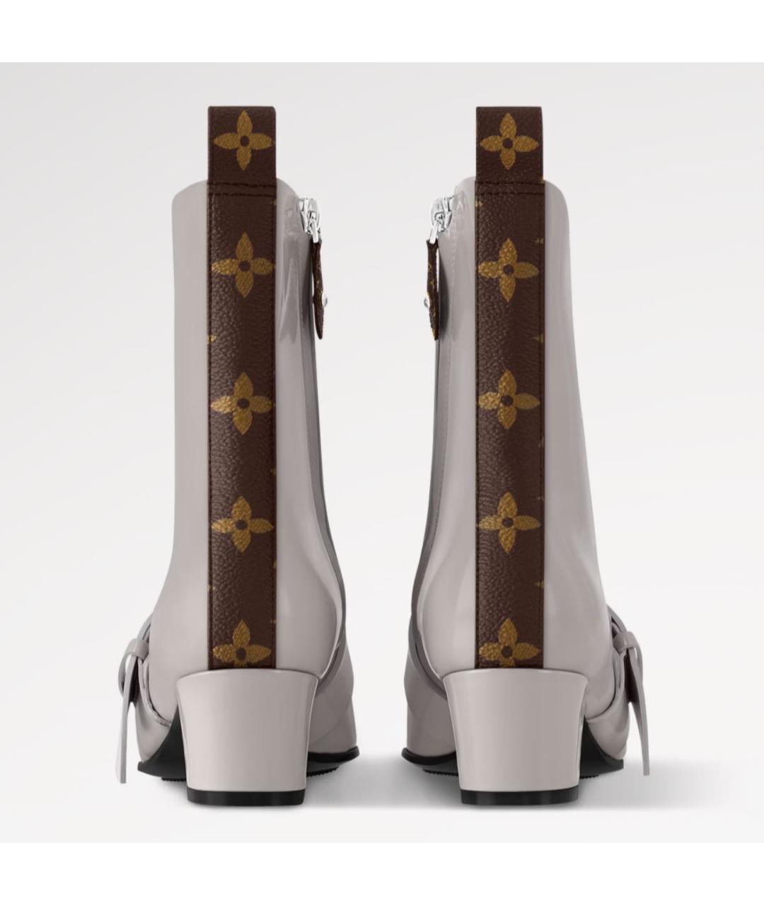 LOUIS VUITTON Белые сапоги, фото 3