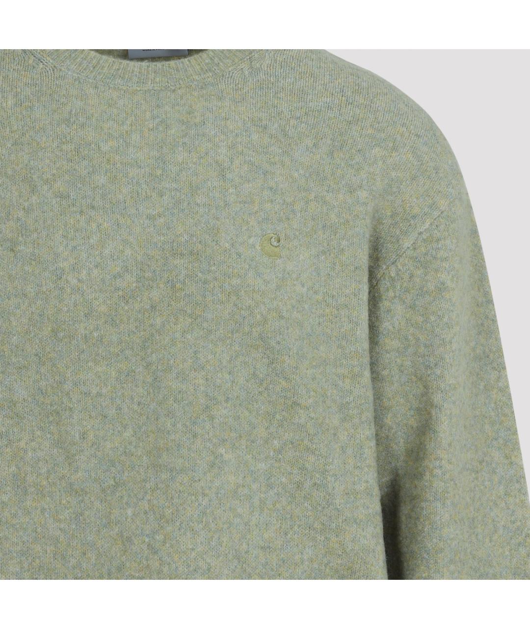 CARHARTT WIP Зеленый синтетический джемпер / свитер, фото 4