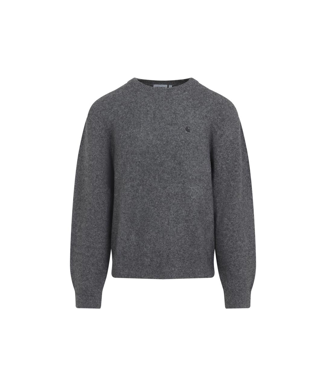 CARHARTT WIP Серый синтетический джемпер / свитер, фото 1