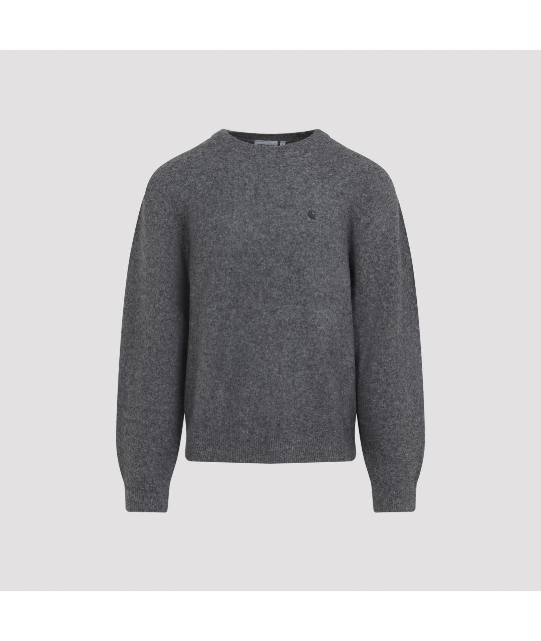 CARHARTT WIP Серый синтетический джемпер / свитер, фото 2