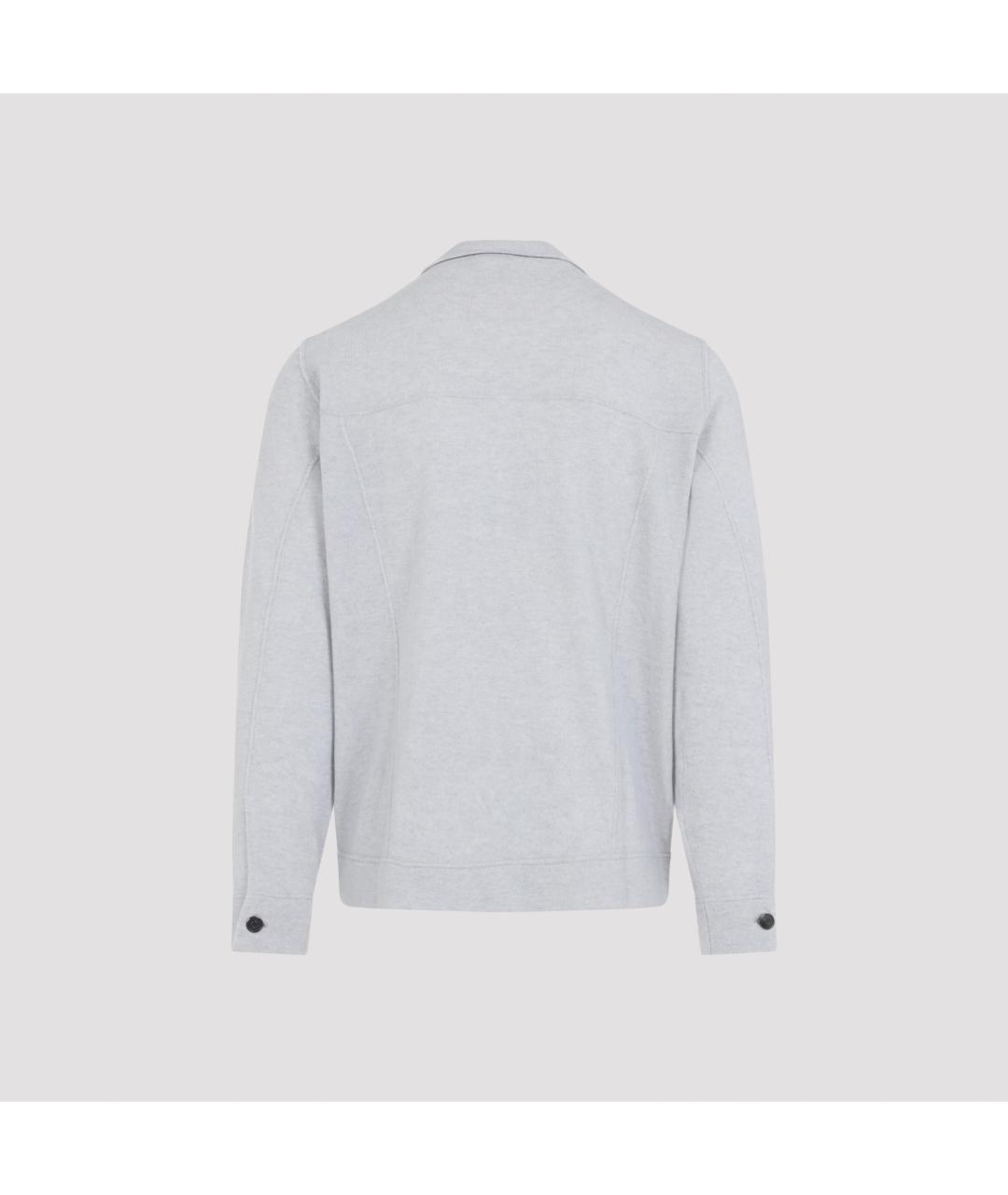 KITON Серая кашемировая куртка, фото 4