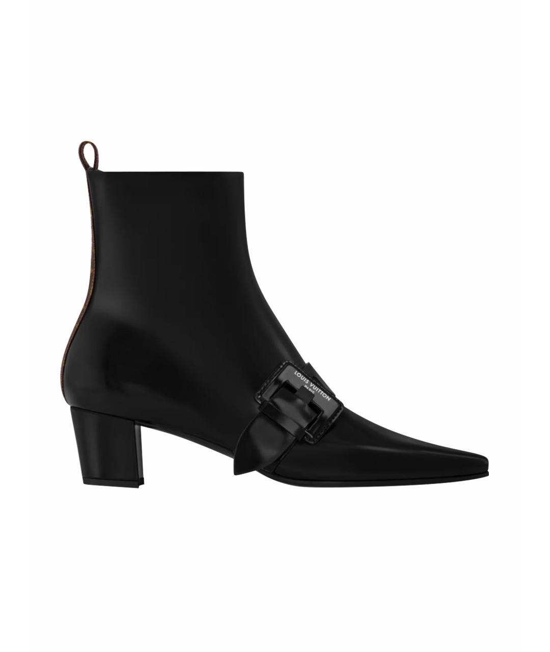LOUIS VUITTON Черные сапоги, фото 1