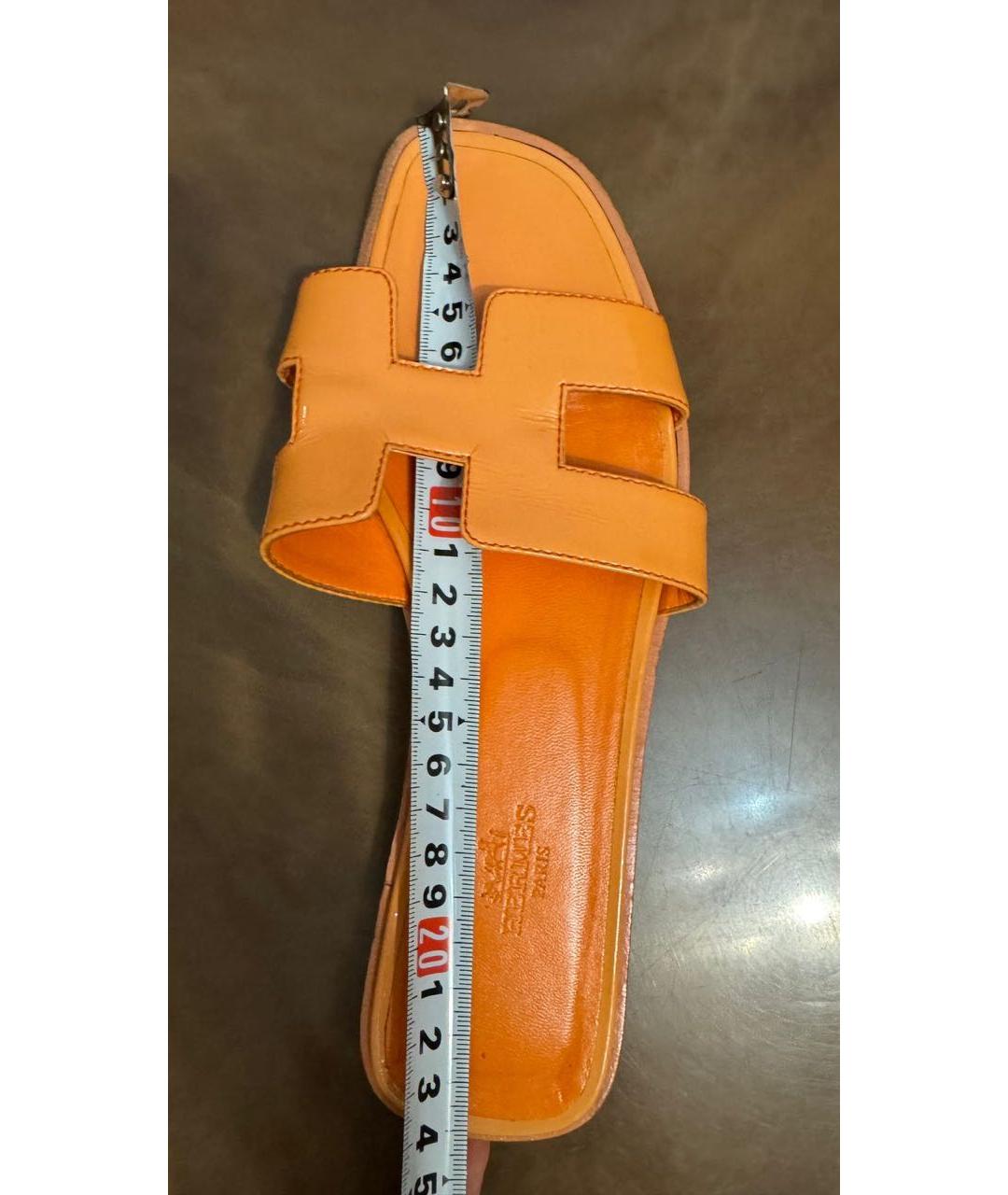 HERMES Шлепанцы, фото 4