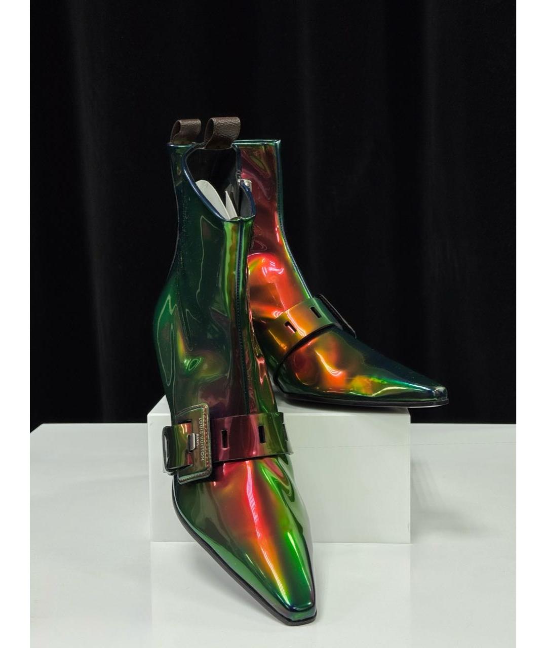 LOUIS VUITTON Мульти сапоги, фото 5