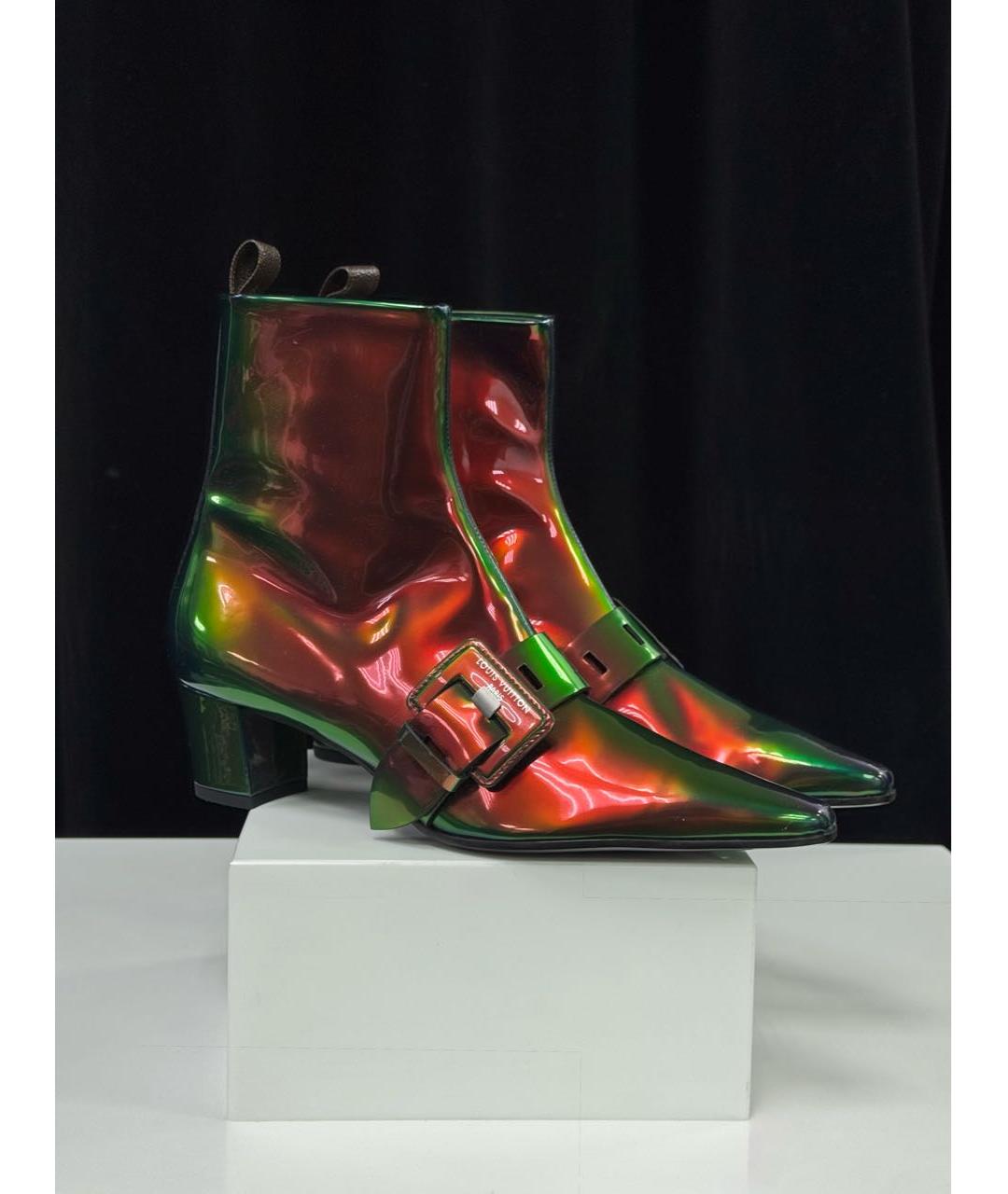 LOUIS VUITTON Мульти сапоги, фото 4