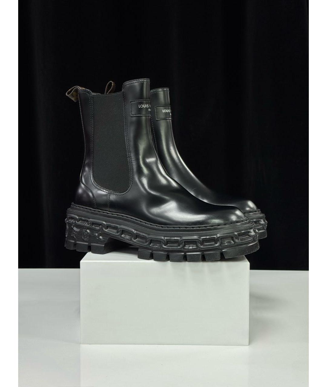 LOUIS VUITTON Черные ботинки, фото 6